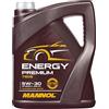 MANNOL Olio motore Energy Premium 5W-30 5 L Compatibilità con PEUGEOT 206 2 volumi/Coda spiovente 2A/C 208 I Hatchback CA, CC 2008 Station Wagon CU, VW Polo Hatchback 6R1, 6C1 Golf 4 Hatchback 1J1