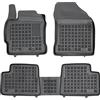 Rezaw-Plast REZAW PLAST 201423 Tappetino in Gomma nero anteriore e Posteriore Compatibilità con TOYOTA AURIS NZE18, ZRE18 Auris Station Wagon E18
