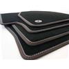 kh Teile Tappetini per Audi A4 S4 RS4 (B9) e A5 Sportback con cuciture doppie in velluto, set da 4 pezzi, qualità originale