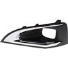 ECKBRJA Copertura Fendinebbia Paraurti Anteriore Griglia Griglie Fendinebbia Cornice Fendinebbia Per Peugeot 3008 P84 2016 2017 2018 2019 9817136777(Lato sinistro)