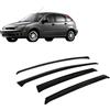 CarJoy Deflettori d'aria per finestrino laterale, compatibile con Ford Focus II Mk2 2007-2011, parapioggia, deflettori, 4 pezzi