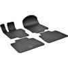 WALSER Tappetini in gomma DirtGuard su misura compatibile con Mercedes-Benz GLE (V167) 10/2018-Oggi, GLS (X167) 04/2019-Oggi