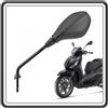 Piaggio SPECCHIO SPECCHIETTO RETROVISORE NERO LATO SINISTRO SX PER BEVERLY 300 DAL 2021 AL 2024 - BEVERLY 400 DAL 2021 AL 2024 ORIGINALE PIAGGIO