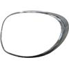 Generico Cornice Cromata Lucida per Fanale Posteriore Fiat 500L, Lato Destro