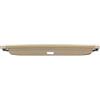 QFJFBGGH Tronco Cappelliera Coperchi per Mercedes per Benz ML W164 ML320 ML300 ML350 ML500 2006-2012 Copertura Bagagliaio Posteriore Protezione Sicurezza Tenda Privacy Posteriore Copribagagli(Beige)