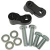 HDBUBALUS Motorcycles Cnc 1 Kit Abbassamento Posteriore Regolabile per Harley Sportster Xl 883 1200 2005-17 Nero