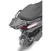 Moto In Moto Portapacchi posteriore per Piaggio MP3 HPE 400/530 Exclusive 2022, Alluminio