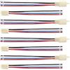 YIXISI 4 Paia 2.8mm 4 Pin Connettori Elettrici per Auto, 2.8mm Maschio e Femmina Connector con Cavo 140mm 20 AWG, per Moto, Bici, Auto, Barche, ABS
