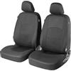 Walser Coprisedili auto 2 Coprisedili anteriori Derby con cerniera, ZIPP-IT Rivestimenti auto Premium per sedili normali, 2 rivestimenti anteriori-Auto