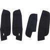 Ropaix Accessori Interni Auto per Tiguan 2017 2018 2019 Interni Auto Pannello Rivestimento Bracciolo della Portiera Rivestimento Bracciolo della Portiera Car Trim Strip(Nero)