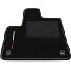 Somer Car Tappetino Auto SOLO LATO GUIDA 1pz compatibile con Peugeot Rifter 2018-2025 | 1 tappeto su misura in moquette, bandiera Italia