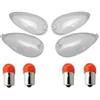 Generico Kit Gemme Frecce Trasparenti Con Lampadine Compatibile Con Liberty 50 125 150 1997 1998 1999 2000 2001 2002 2003