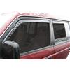 J&J AUTOMOTIVE Deflettori d'Aria per Mitsubishi Pajero 1991-2000, Set da 4 Pezzi, Nero Fumé Oscurato Heko