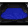 JHMHCOQ Tappeto Bagagliaio Auto Per BMW Per MINI Per Cooper F56 Per Countryman Per CLUBMAN 2016-2019 Tappetini Per Bagagliaio Auto In Pelle PU Accessori Interni(Blu,Type D)