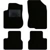 QUEMAR Tappetini Auto compatibili con Peugeot 208 I 2012-2019 / Kit Tappeti Moquette e Gomma su Misura (Set 2 Anteriori + 2 Posteriori) / Ricami e Colori Personalizzati (0 Ricami, Bordo Nero)