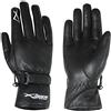 A-Pro Motor Bike Motor Cycle Mens Black Soft Genuine Leather Driving Gloves Black L