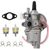 AUOQKQUT Carburetor 13mm PZ13 Motorcycle Carburetor Compatible with 2 Stroke 47cc 49cc Engine MotorBike ATV Dirt Bike Carb(Pz13 set) AUOQKQUT