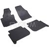 IL TAPPETO AUTO BY FABBRI 3 F902648 - Tappetini su Misura per Auto in gomma Antiscivolo Compatibile con Touran 1T dal 2003-2006, Touran 1T Restyling dal 2006-2015, Caddy dal 2003-