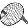 Bnineteenteam Griglia per Faro per Moto, 6,5 Pollici Maschera per Copertura per Griglia Rotonda per Montaggio Laterale per Moto per Cruiser Chopper Cafe Racer (Griglia diagonale)