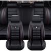 ZIROXI Auto Set Coprisedili per Toyota RAV4 Hybrid SUV 2016-2019 RAV4 SUV 2013-2019 Car Seat Cover Personalizzati Protezioni Sedili Accessori,BlackRed
