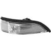 Dnhqknoaf Indicatore Direzione Specchietto Lente Di Ricambio Per Specchietto Retrovisore Laterale Per Auto, Per Toyota Per Yaris XP130 2011 2012-2014 2015 2016 2017 2018 2019 Freccia Retrovisore(Right Side)