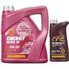 Diederichs Olio motore originale MANNOL Energy Ultra JP 5W-20 API SN Engine Oil Olio da 5 litri