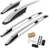CHROMEMASTER | Barre da Tetto, Rail Tetto Compatibile con VW Caddy L1 | SWB CORTO 2010-2015; Sono Utilizzate per il Montaggio di Portapacchi, Box da Tetto o Portabiciclette | Costruzione in Alluminio
