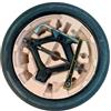 D'ANGELO 1988 Ruotino di Scorta 17 compatibile con MG Zs Benzina (Classic) fino a 2025 con Cric Chiave e Organizer