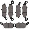 SOLLON Pastiglie freno anteriori e posteriori per Suzuki 650 DL650 VStrom 2004-2020 DL1000 1000 V-Strom 2002-2010 SV650 SV 650 2003-2015 GSR750 2011-2015
