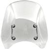 NUOSDEX carenabris Parabrezza Compatibile con Zontes per GK350 GK 350 2022 Parabrezza Modificato per Moto Parabrezza Anteriore Piccolo Parabrezza Anteriore(Clear)
