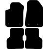 Kovvar Tappetini per Auto in Gomma Duogrip adatti per Alfa Romeo Giulietta 2014-2020 - - Serie: DuoGrip Gomma