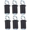 Volakebeing Lock and Ride - Kit di ganci di ancoraggio per carichi pesanti, 6 pezzi, in metallo, per carichi sicuri, compatibili con Polaris RZR1000 per ATV Quad per bici, accessori fuoristrada