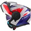LS2, Casco Moto Modulare SCOPE II DURIA White Blue Red, XL