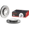 Brembo Max 09.5509.75 - Disco Freno Baffato (Set di 2) - Anteriore | Compatibile con: HONDA CIVIC IV Hatchback, CIVIC V Coupe, CIVIC V Hatchback, CIVIC V Stufenheck, CIVIC VI Aerodeck