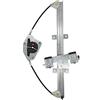 BLIC Alzacristallo anteriore Sinistra elettrico senza motore elettrico Compatibilità con FORD Fiesta Mk5 Hatchback JH1, JD1, JH3, JD3 1255778 1547734 1567723 6060-00-FO4035