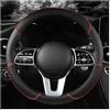 VUXEEKDR Coprivolante Auto, per Renault Twingo 3 (III) I 2014-2024 Coprivolante Auto Impermeabile Copri Volante Protezione da GraffiSporco Usura Copri Volante Protezione,B-O