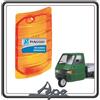 PIAGGIO GEMMA PLASTICA VETRINO FRECCIA INDICATORE DI DIREZIONE ANTERIORE SINISTRA SINISTRO APE TM 703 ORIGINALE