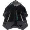 Lspbfkq Parabrezza Moto Per XMAX300 Per X MAX 300 Per Tech Per MAX Per MAX+ 2025- Deflettore D'aria Parabrezza Per Moto Cupolino Moto(Nero)