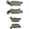 SOMMET Pastiglie freno Anteriori + Posteriore per Honda CR 125 R/CR 250 R/CR 500 R 1995-2001