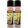 FEI FAN Spray Elimina Catrame, Colla e Residui Adesivi Deca Flash Sicuro su Ogni Carrozzeria 250ml (2 Spray)