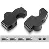 FGGHDR Riser Manubrio Per Moto Adattatore Di Estensione Per Manubrio Da Moto In Lega Alluminio 6061-T6 Morsetto Per KOVE 800X 2023 2024 2025