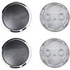 ZUOBYMBC 4 Pezzi Coprimozzo Coprimozzi per Audi SLine A3 A4 A5 A6 A7 A8 TT V8 RS3 RS5 Q3 Q5 Q7 69mm,Coprimozzo per Auto,Tappi per Ruote Cerchi Coprimozzi,Coprimozzi Ruota,Centro Tappo Trim Emblema