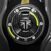 labelbike - Adesivo 3D Moto Tappo Serbatoio Protezione e Decorazione in Resina compatibile con Triumph Daytona 660 2024 - Colore Carbonio Nero Giallo