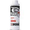 IPONE - Olio Cambio Assale Moto - Tanica 1L - Trans 4 80W90 - Minerale - Massime Prestazioni - Resiste ai carichi Pesanti