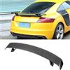 Generic Spoiler Posteriori Per Auto Per Audi TT MK2 8J TTS 2008-2011, Spoiler Posteriore Per Veicoli, Adatto Per Plastica ABS, Accessorio Automobilistico