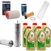 Cormar KIT TAGLIANDO COMPLETO FILTRI + OLIO CASTROL 5W30 COMPATIBILE CON MINI R60 COUNTRYMAN ONE D 1.6 90CV