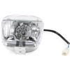 WIJHJET Per ATV Quad Dirt Bike Per 50cc 70cc 90cc 110cc Per SUNL Per COOLSTER Per TAOTAO Faro Anteriore Con Cablaggio Lampadina FANALE ANTERIORE
