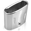 FGOFJG Silenziatore Per BMW Z3 1.8 1.9 Per Cabrio Terminale di scarico Trim 53x113mm / 90mm 18129416186 Punta del tubo scappamento Suggerimenti scarico marmitta di scarico(Chrome)