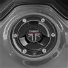 labelbike - Adesivo 3D Moto Tappo Serbatoio Protezione e Decorazione in Resina compatibile Triumph Tiger 800 Sport 2025 - Colore Grigio - Graphite