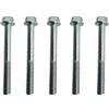 YTGEWXC Bullone esagonale flangiato M6 x 50 mm for motore Pit Dirt Bike ATV Quad(5 PCS)